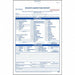 Vehicle Inspection Form 3 Ply Carbonless