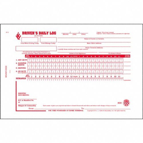 Drivers Logbook w/Carbon