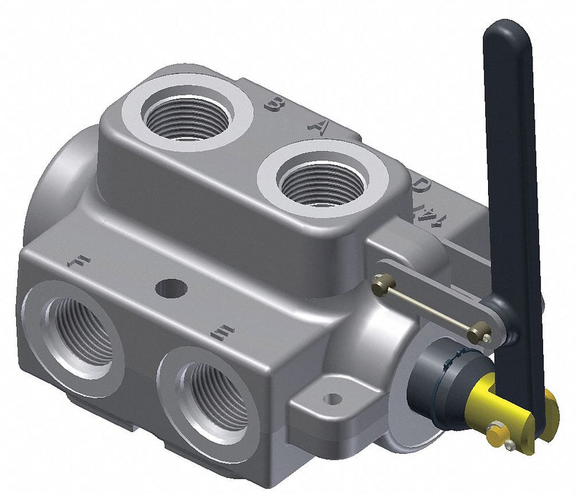 Selector Valve 6 Way 2 Position 12 SAE