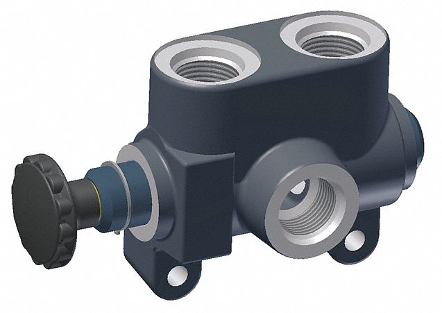 Selector Valve 3 Way 2 Position 12 SAE