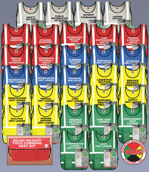Safety Vest Assorted Inc Cmnd Univsl