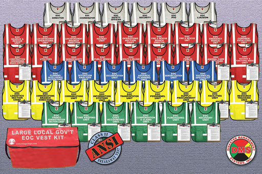 Safety Vest Assorted Inc Cmnd Univsl