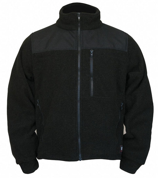 Flame Resistant Jacket HRC2 Black 3XLT