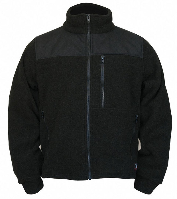 Flame Resistant Jacket HRC2 Black 3XLT