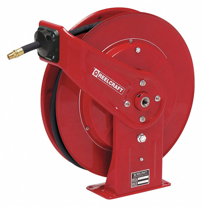 Spring Return Hose Reel 1/4 MNPT 50 ft