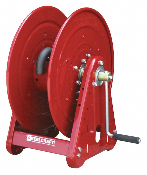 Hand Crank Hose Reel 50 ft 3/4 ID Red