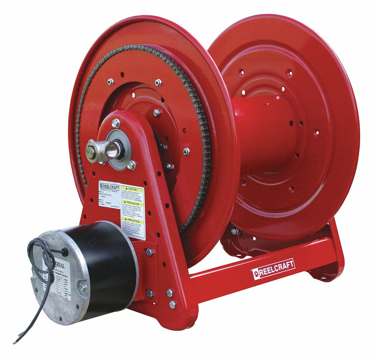 Motor Hose Reel 200 ft (1/2 in I.D.) Red