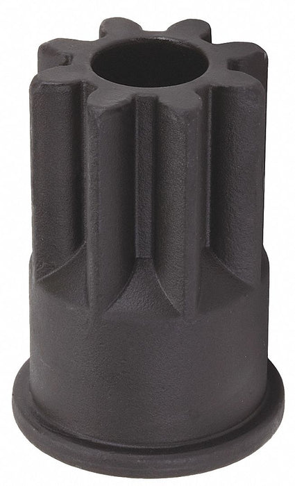 Engine Barring Socket Black Steel 3in. L