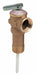 Temp/Pressure Relief Valve 150 PSI 210 F