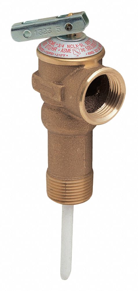 Temp/Pressure Relief Valve 150 PSI 210 F