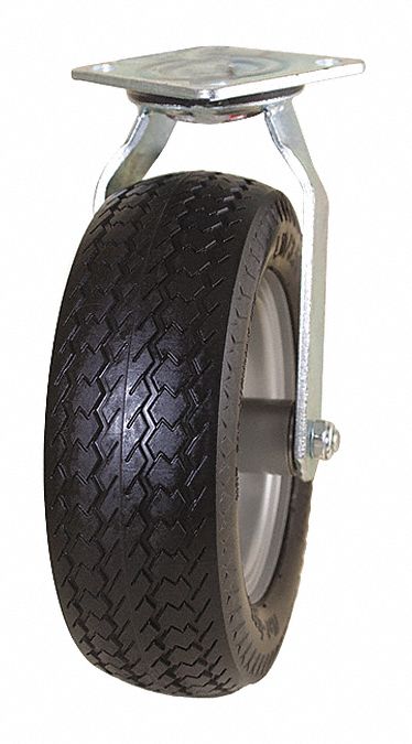 PlateCaster Swivel Polyurethane 11 7/8 H