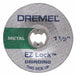 Grinding Wheel 1 1/2 in Dia PK2