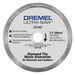 Cutting Wheel 3 1/2 in Dia Mounted