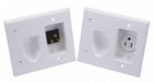 Recessed Pro Power Kit Wht
