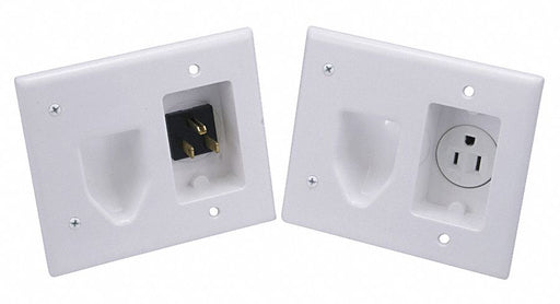 Recessed Pro Power Kit Wht