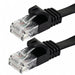 M3403 Patch Cord Cat 5e Flexboot Black 7.0 ft.