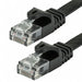 M3403 Patch Cord Cat 5e Flexboot Black 1.0 ft.