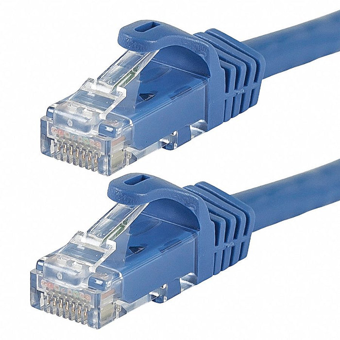 M3397 Patch Cord Cat 6 Flexboot Blue 0.5 ft.