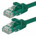 M3397 Patch Cord Cat 6 Flexboot Green 0.5 ft.