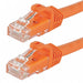 M3397 Patch Cord Cat 6 Flexboot Orange 2.0 ft.
