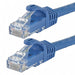 M3397 Patch Cord Cat 6 Flexboot Blue 14 ft.