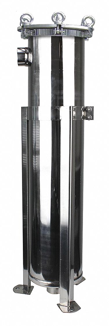 Bag Filter Housing 28 3/8 H 8 5/8 Dia