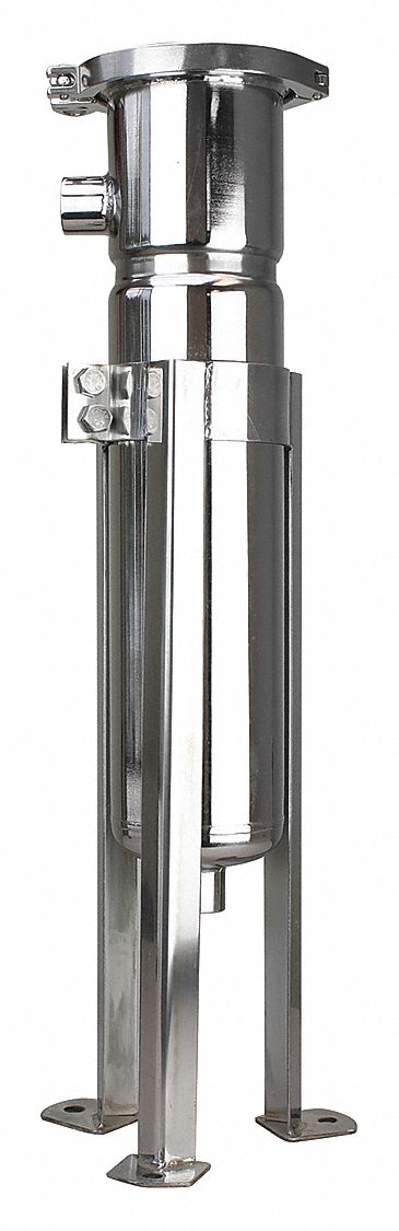 Bag Filter Housing 21 1/4 H 4 1/2 Dia