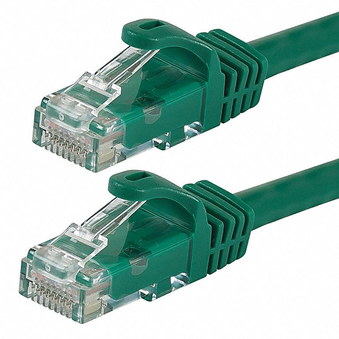 M3397 Patch Cord Cat 6 Flexboot Green 25 ft.