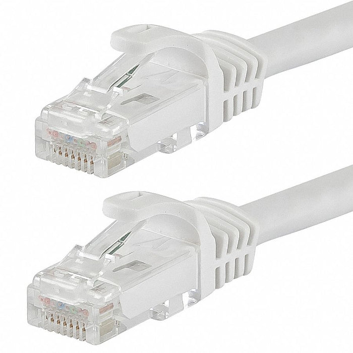 M3397 Patch Cord Cat 6 Flexboot White 3.0 ft.