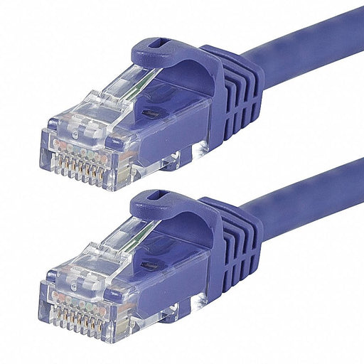 M3397 Patch Cord Cat 6 Flexboot Purple 5.0 ft.