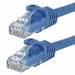 M3397 Patch Cord Cat 6 Flexboot Blue 100 ft.