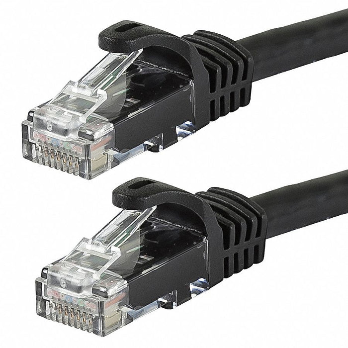 M3397 Patch Cord Cat 6 Flexboot Black 14 ft.