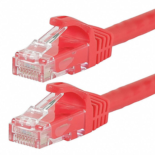 M3397 Patch Cord Cat 6 Flexboot Red 2.0 ft.