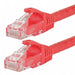 M3397 Patch Cord Cat 6 Flexboot Red 0.5 ft.