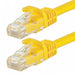 M3397 Patch Cord Cat 6 Flexboot Yellow 0.5 ft.