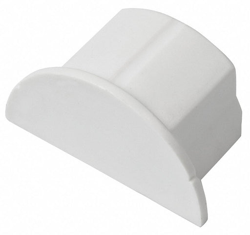 End Cap White PVC