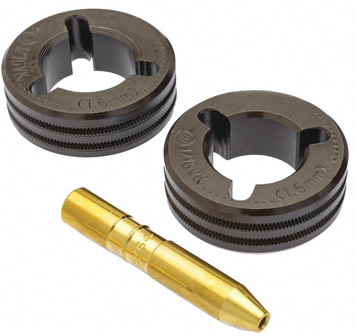 MILLER 2pc MIG V-Knurl Drive Roll Kit