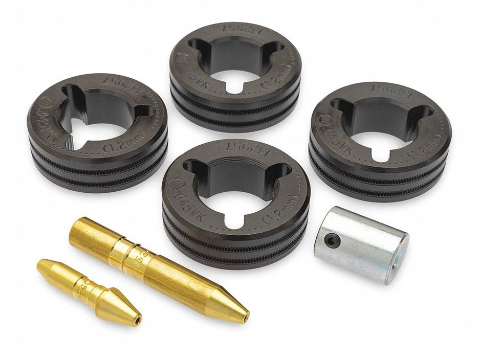 MILLER 4pc MIG V-Knurl Drive Roll Kit