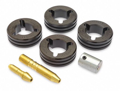 MILLER 4pc MIG V-Knurl Drive Roll Kit