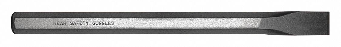 Chisel 1/2in. Tip 12in. L Steel