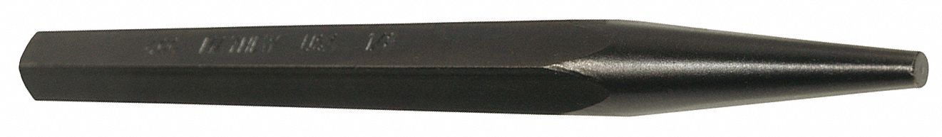 Solid Punch Steel 6-1/2in.L 3/8in. Tip
