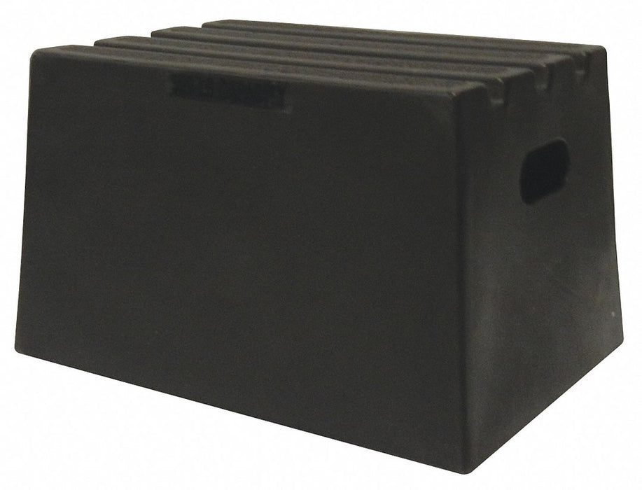 J4023 Step Stand 1 Step Polyethylene Black