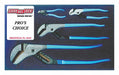Tongue and Groove Plier Set Dipped 4Pcs.