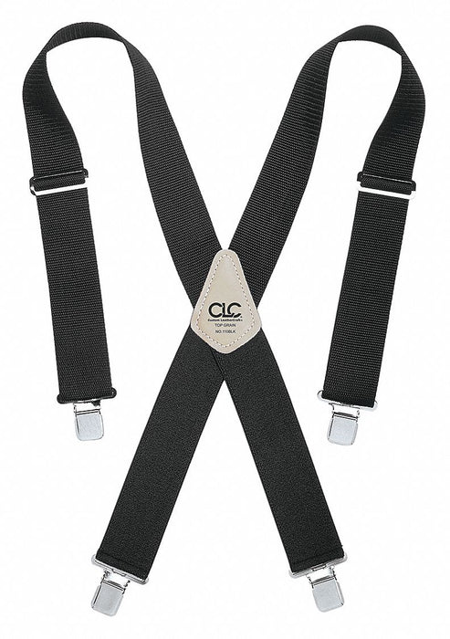 Suspenders Black Adjustable