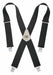 Suspenders Black Adjustable