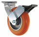 Plate Caster Swivel Polyurethane 9 1/2 H