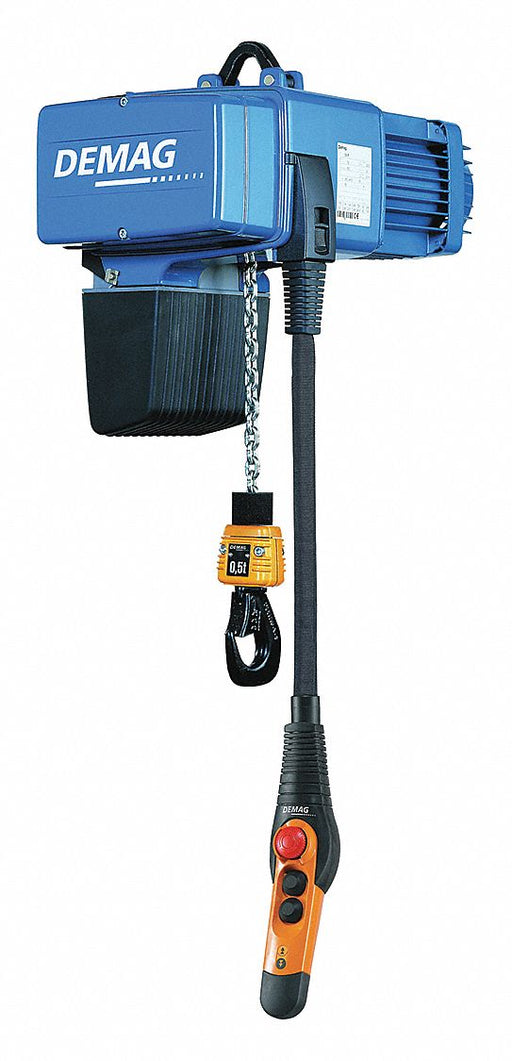 Electric Chain Hoist 550 lb 16 ft.