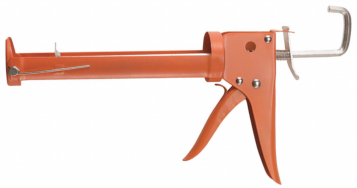 Caulk Gun Steel Orange