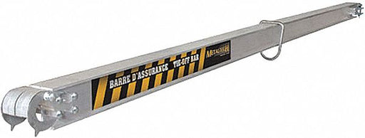 Tie-Off Bar 7-7/32 ft.L Aluminum Steel