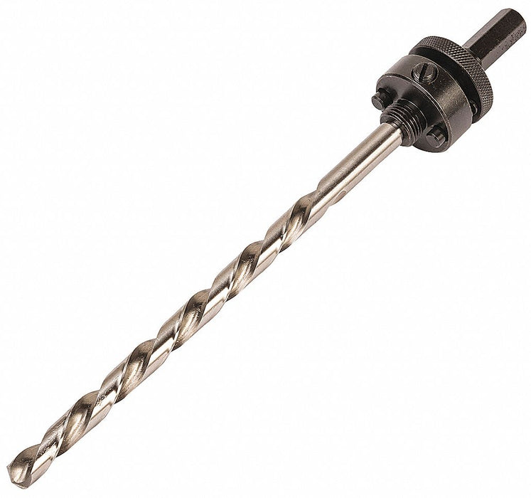 Hole Saw HSS Arbor 7/16in. Shank 10in. L